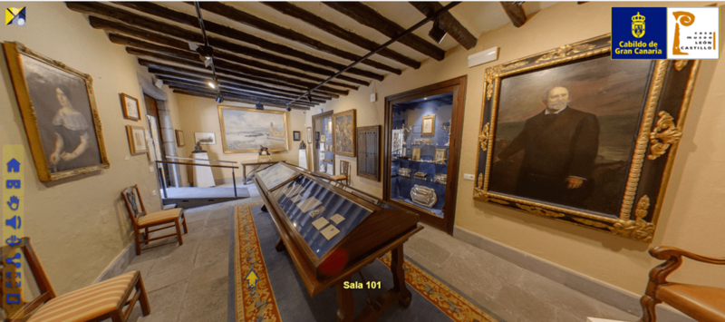 Visita virtual en la Casa-Museo León y Castillo de Telde (Foto TA)